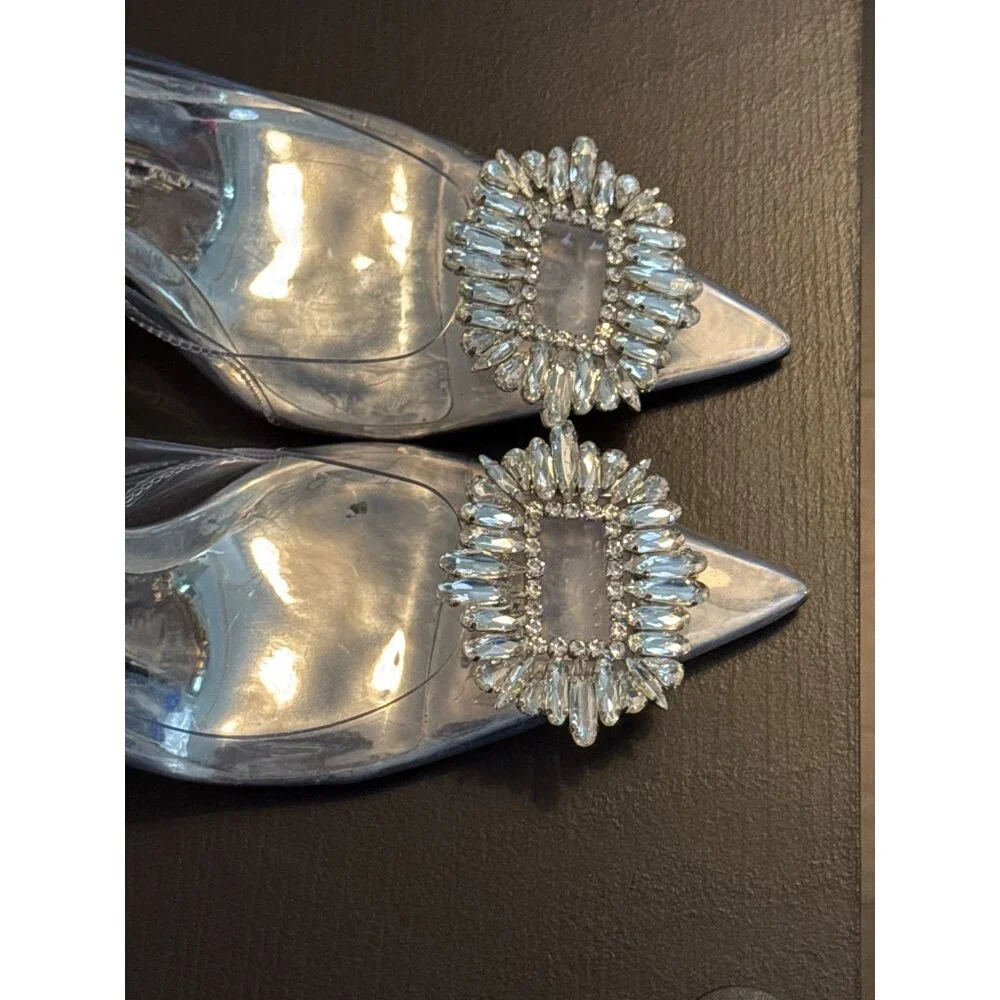 Good American Cinder- F*cking- Rella Heels Size 8 - Picture 4 of 5